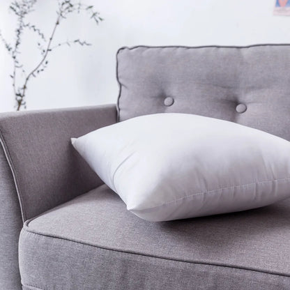 Relleno prémium blanco para cojín decorativo - Suave relleno con efecto rebote para sofá, cama, silla y coche (varios tamaños)