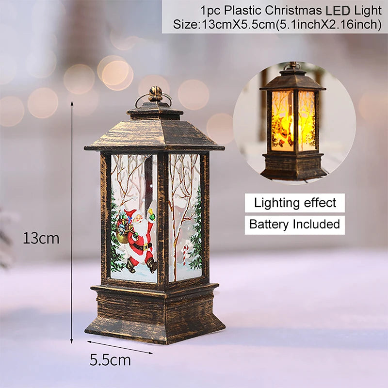 Christmas Lantern Light – Festive LED Home Decoration for Christmas Tree, Navidad Holiday Decor, Xmas Gifts & New Year 2026