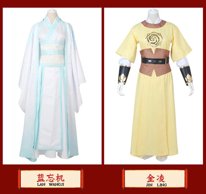 Wei Wuxian Inspired Cosplay Costume – Grandmaster of Demonic Cultivation Anime Roleplay Outfit for Men