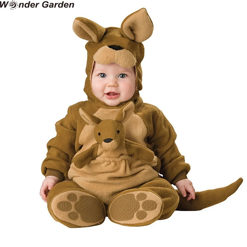 Wonder Garden Baby Animal Costume for Boys and Girls, Cute Cosplay Dress-Up Outfit for Christmas, Halloween, Purim, Birthday Parties and Holidays