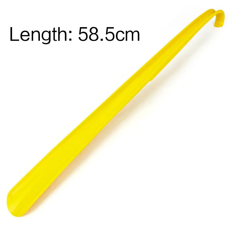 58.5cm Long Handle Shoe Horn Plastic Shoe Helper for Men & Women Easy Wear Shoes