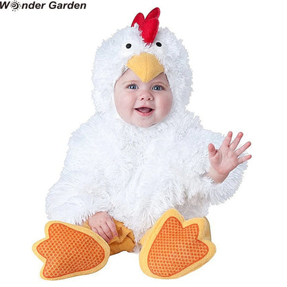 Wonder Garden Baby Animal Costume for Boys and Girls, Cute Cosplay Dress-Up Outfit for Christmas, Halloween, Purim, Birthday Parties and Holidays
