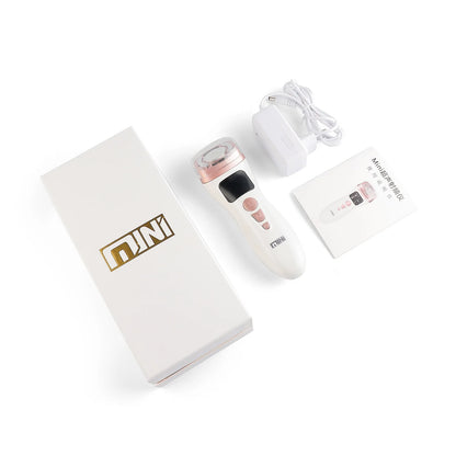 Mini HIFU Facial Lifting Device – Ultrasonic RF EMS Skin Tightening & Anti-Wrinkle Massager for Home Use
