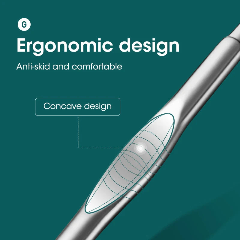 MR.GREEN Stainless Steel Cuticle Pusher & Cuticle Remover – Professional Nail Cleaner, Dead Skin Scraper & Manicure Tool