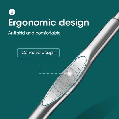 MR.GREEN Stainless Steel Cuticle Pusher & Cuticle Remover – Professional Nail Cleaner, Dead Skin Scraper & Manicure Tool