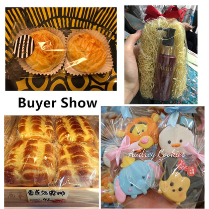 LBSISI Life Transparent Candy Bags – Clear Plastic Gift Bags with Wire Tie for Cookies, Bread, Chocolate, Snacks & Party Packaging