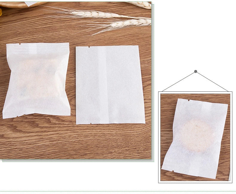 LBSISI Life 50/100PCS White Cotton Paper Candy Bags – DIY Gift Packaging Bags for Birthday, Baby Shower, Cake, Nougat & Party Favors