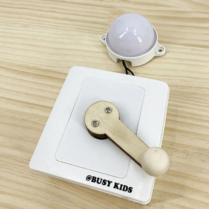 Accesorios Montessori para tablero de actividades DIY – Piezas para tablero sensorial de bebés para el aprendizaje temprano y el desarrollo de habilidades