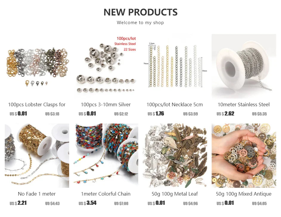 200-Piece Open Jump Rings Connectors Set – Metal Split Rings for DIY Necklaces, Bracelets, Earrings, Pendants & Jewelry Making Crafts