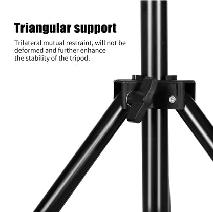Photography Backdrop Stand Kit – Photo Studio Background Support System with Carry Bag