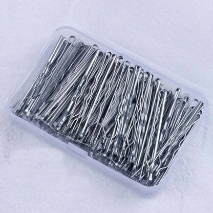 Juego de horquillas metálicas de 150 piezas para mujer – Pasadores y horquillas de peinado para bodas, peinados rizados y ondulados