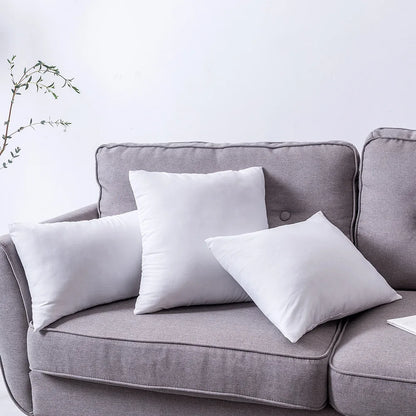 Relleno prémium blanco para cojín decorativo - Suave relleno con efecto rebote para sofá, cama, silla y coche (varios tamaños)
