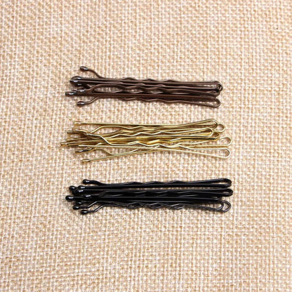 Juego de horquillas metálicas de 150 piezas para mujer – Pasadores y horquillas de peinado para bodas, peinados rizados y ondulados