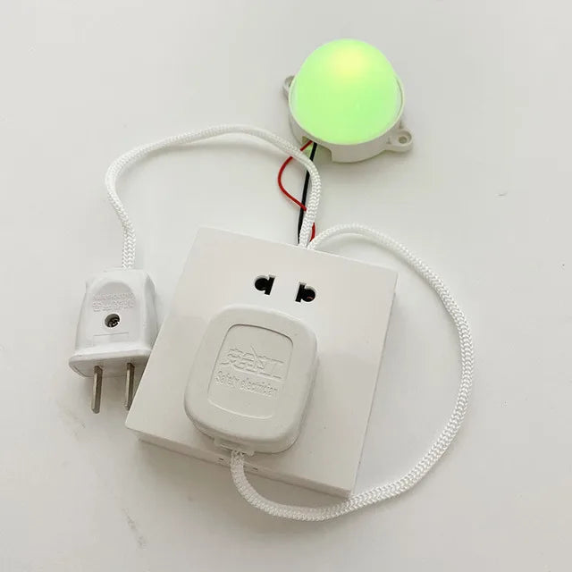 Accesorios para tablero de actividades Montessori – Piezas de tablero de actividades sensoriales DIY con enchufe eléctrico, juguetes de aprendizaje para niños
