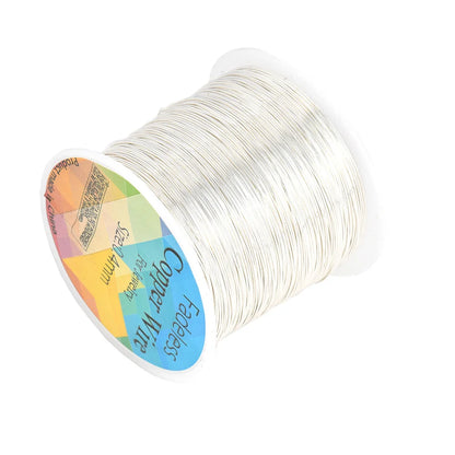 Alambre de Cobre para Joyería Resistente al Deslustre (0.3mm, 0.4mm y 0.5mm) – Alambre para Cuentas de Manualidades para Fabricación de Joyas y Artesanías DIY