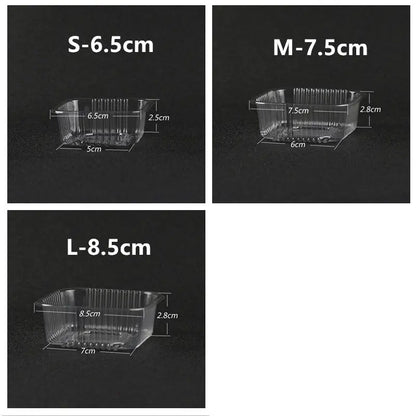 LBSISI Life 100 bolsas para galletas de luna – Bolsas de plástico transparentes para empaques de regalo caseros para festivales, galletas y crujientes de yema de huevo