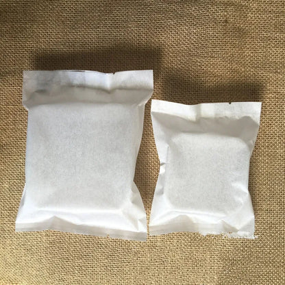 LBSISI Life 50/100PCS White Cotton Paper Candy Bags – DIY Gift Packaging Bags for Birthday, Baby Shower, Cake, Nougat & Party Favors
