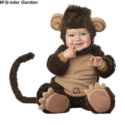 Wonder Garden Baby Animal Costume for Boys and Girls, Cute Cosplay Dress-Up Outfit for Christmas, Halloween, Purim, Birthday Parties and Holidays
