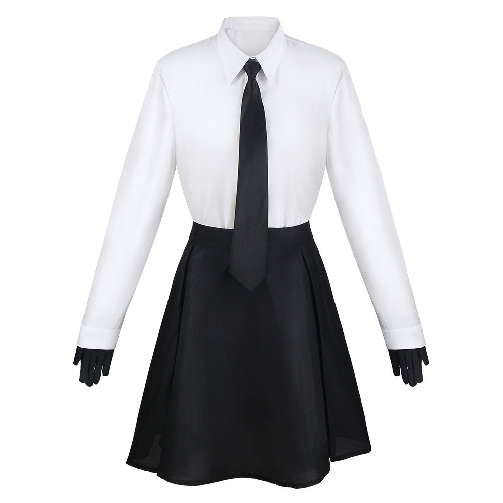 Akiko Yosano Cosplay Costume – Full Set Dress with Headwear (Anime Convention Outfit)