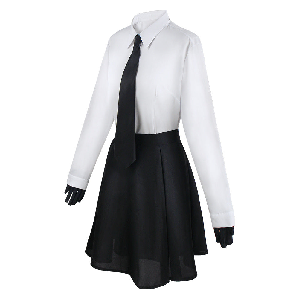 Akiko Yosano Cosplay Costume – Full Set Dress with Headwear (Anime Convention Outfit)