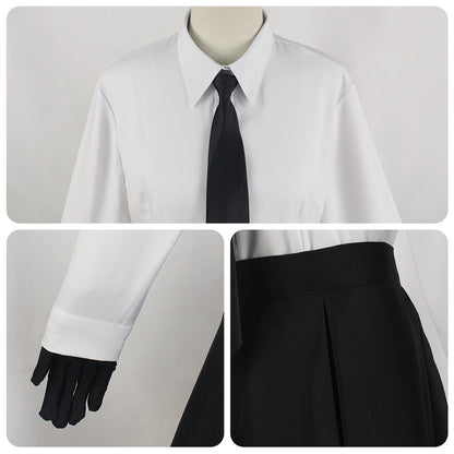 Akiko Yosano Cosplay Costume – Full Set Dress with Headwear (Anime Convention Outfit)