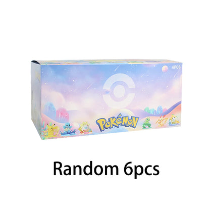 12 Pokémon Action Dolls – Pikachu Blind Box Anime Model Desktop Decorations, Pokémon Toys for Children’s Birthday Gifts
