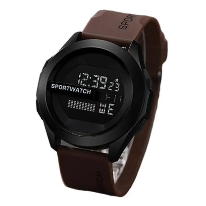 Men’s Multifunction LED Digital Sport Watch (Waterproof, Fitness, Alarm)