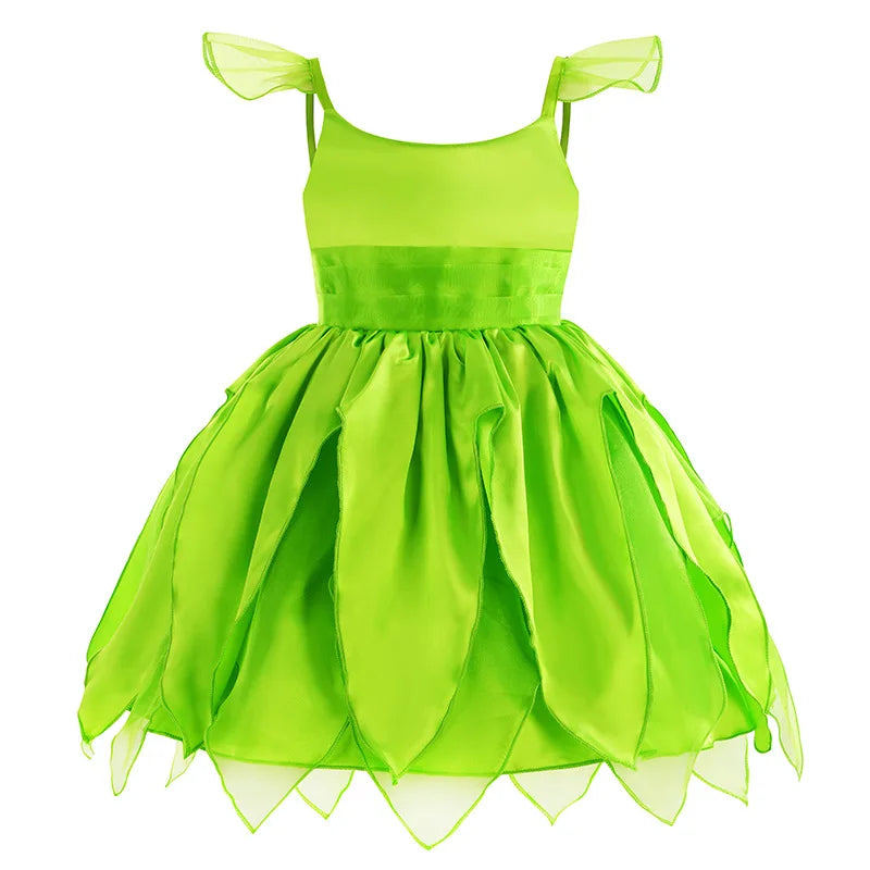 Vestido de disfraz de princesa para niña – Traje de fiesta de cuento de hadas para Halloween, carnaval y regalos de cumpleaños