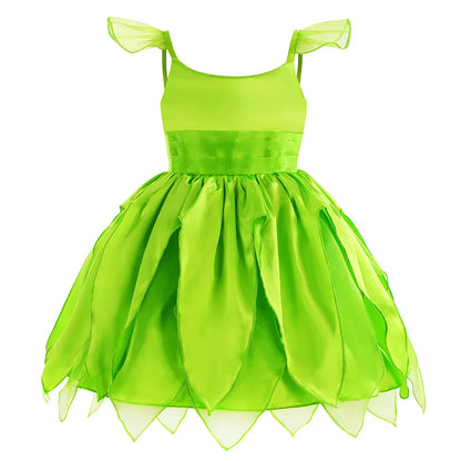 Vestido de disfraz de princesa para niña – Traje de fiesta de cuento de hadas para Halloween, carnaval y regalos de cumpleaños