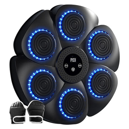 Máquina de Boxeo Musical Inteligente – Entrenador Interactivo de Boxeo de Pared para Adultos y Niños, Fitness en Casa, Entrenamiento de Reacción y Ejercicios