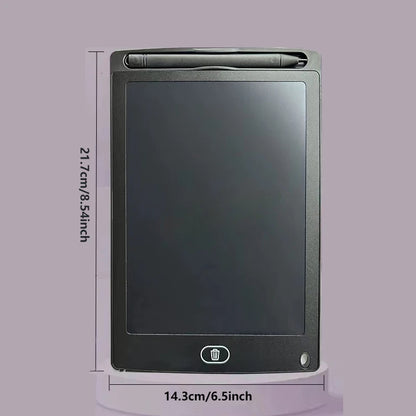 Tablette d'écriture LCD pour enfants – Planche à dessin électronique réutilisable 6,5/8,5/10/12 pouces, Pad d'apprentissage de protection des yeux avec fonction de verrouillage et d'effacement, cadeau éducatif pour enfants