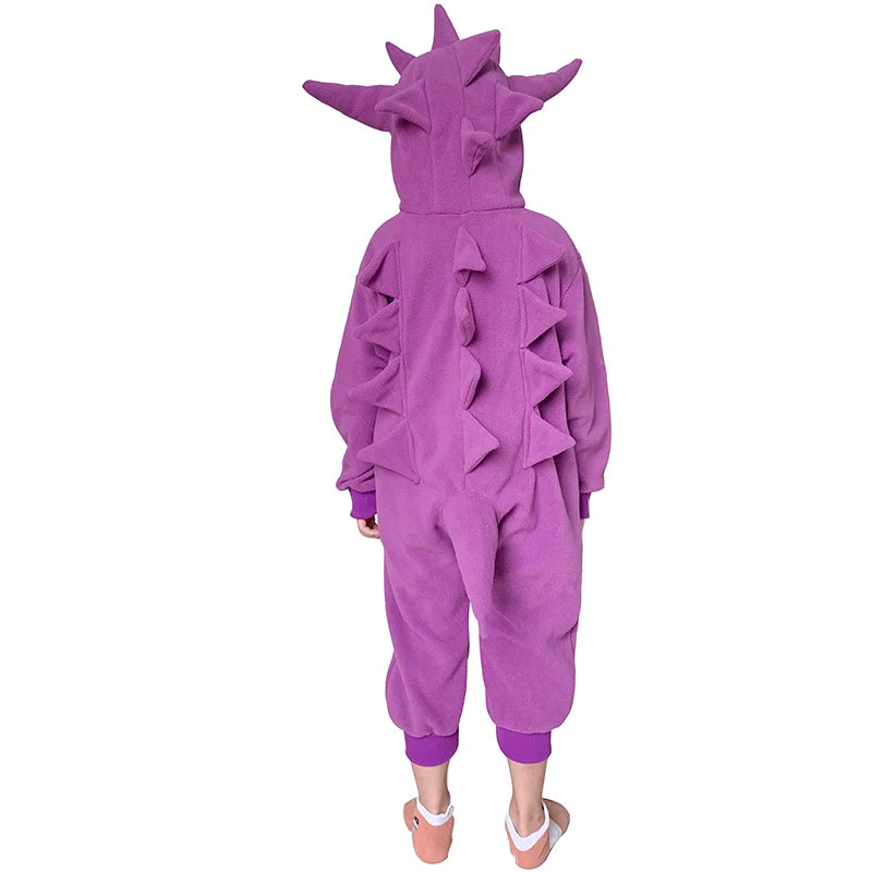 Kids Kigurumi Cosplay Costume – Full Body Onesie Pajamas Sleepwear for Boys & Girls, Halloween, Christmas & Dress-Up Gift Outfit
