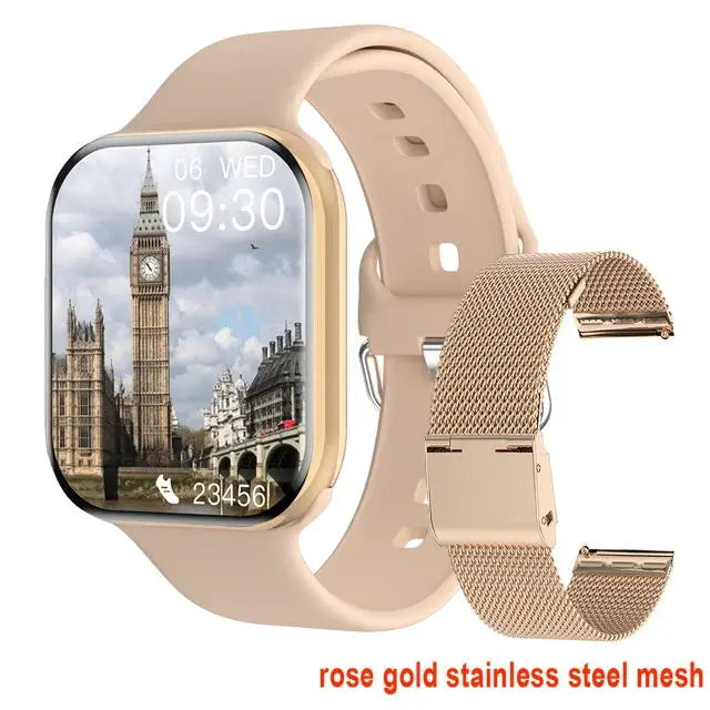 Watch 11 Smartwatch – GPS Bluetooth Calling NFC Smart Watch with Body Temperature Monitor & Always-On Display for Android & iPhone