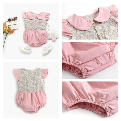 Sanlutoz Body de algodón de verano para bebé – Pelele sin mangas a cuadros de princesa para recién nacidas y bebés pequeñas