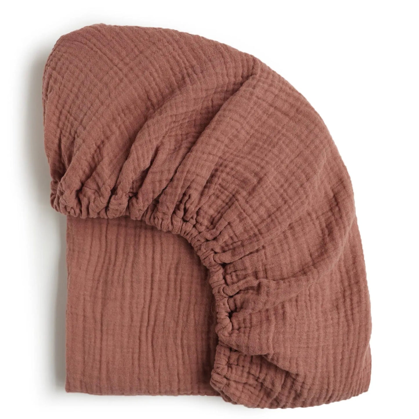 Sábana de cuna de algodón muselina suave y transpirable para bebé – Sábana ajustable universal para cunas de recién nacidos, moisés y camas infantiles