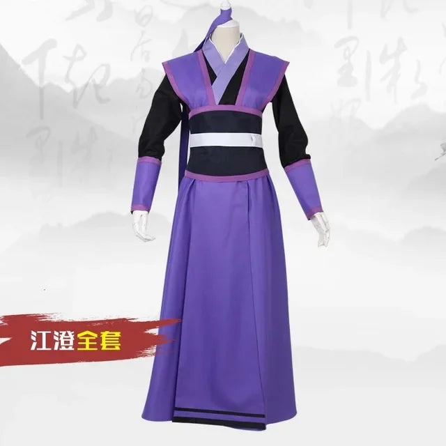 Wei Wuxian Inspired Cosplay Costume – Grandmaster of Demonic Cultivation Anime Roleplay Outfit for Men