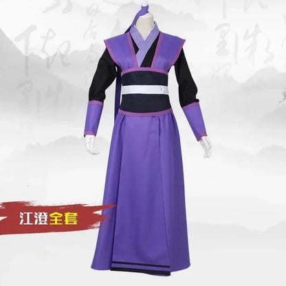 Wei Wuxian Inspired Cosplay Costume – Grandmaster of Demonic Cultivation Anime Roleplay Outfit for Men