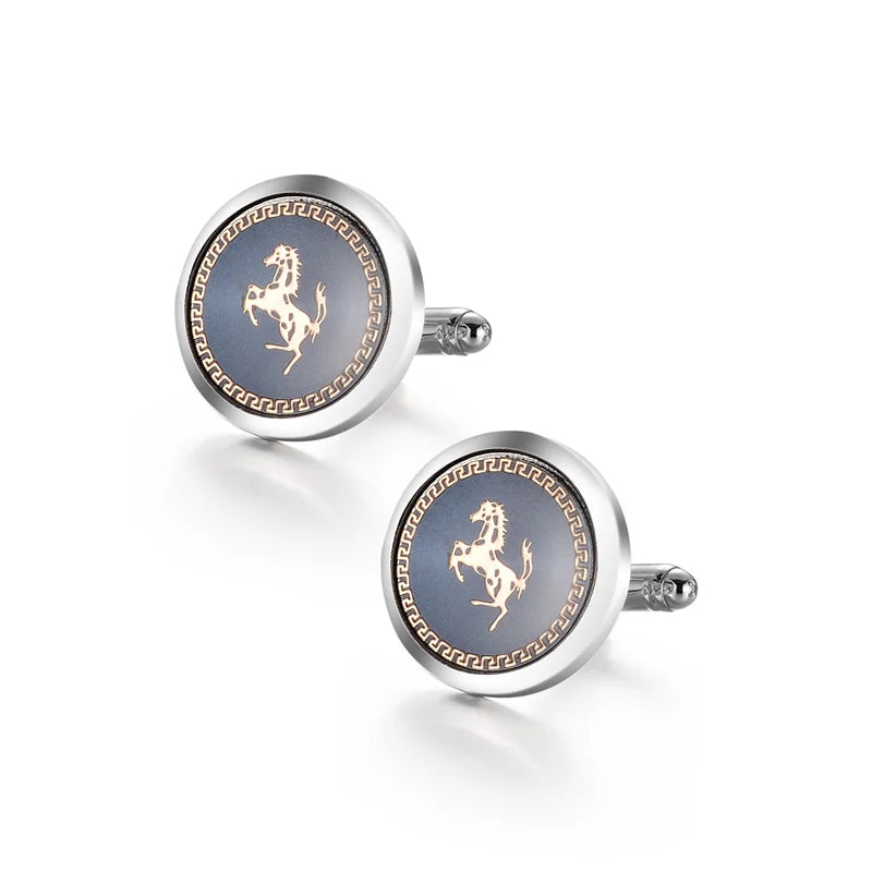 Luxury Copper Cufflinks for Men – Round & Square Shirt Cuff Links for Wedding, Business & Formal Wear | Men's Fashion Accessories Gift