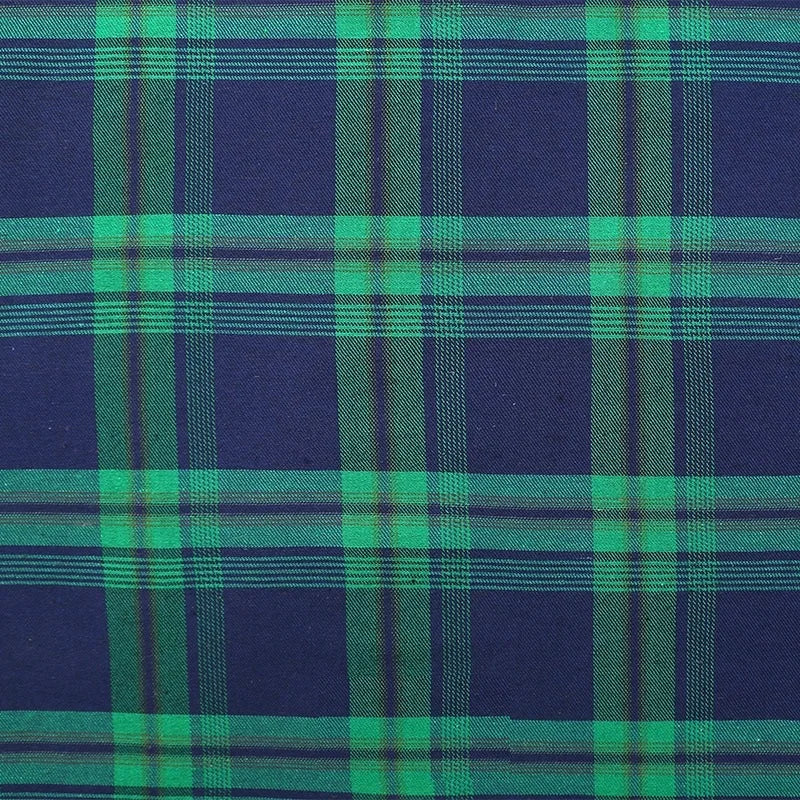 Scottish Style Plaid Fabric – Soft Breathable Cloth for Christmas Skirts, Uniforms, Dresses, DIY Sewing & Background Decor