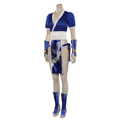 Dead or Alive Anime Cosplay Costume for Women – Fighting Game Roleplay Outfit for Halloween, Carnival & Party Wear