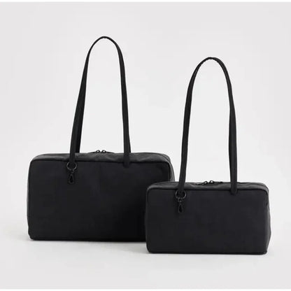 Bolso de hombro tipo tote de nailon de gran capacidad para mujer – Bolso de mano de diseñador de lujo, ligero y versátil para el trabajo, viajes, compras y uso diario a la moda