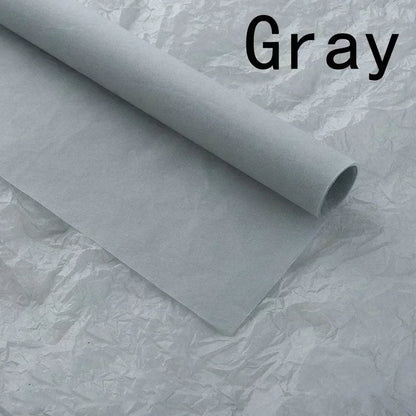 10 Uds. Papel de seda de 50 × 66 cm para envolver ramos de flores para floristas, regalos, bodas, cumpleaños y manualidades DIY