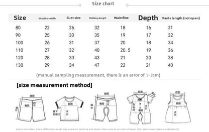 Korean Style Girls Summer Pajama Set – Floral Print Short Sleeve T-Shirt & Shorts Outfit for Kids 1–8 Years