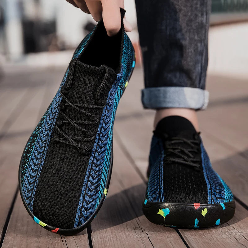 Chaussures de marche larges pour hommes – Baskets décontractées extra larges, chaussures confortables, légères et souples pour pieds larges