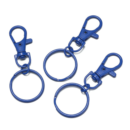 5–10 Piece Multicolor Keyring Lobster Clasp Hooks with Adjustable Buckles – DIY Keychain, Bag Charm, Doll & Jewelry Making Accessories