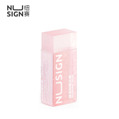 Gomme crayon en caoutchouc souple NUSIGN 2B – Gomme de qualité supérieure pour le dessin et le croquis, idéale pour les étudiants, les artistes, les examens, la peinture, l'école et le bureau