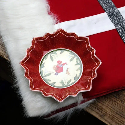 VB Cutlery Christmas Series Dining Collection – Decorative Plates, Deep Soup Bowls, Sugar Pots & Storage Containers