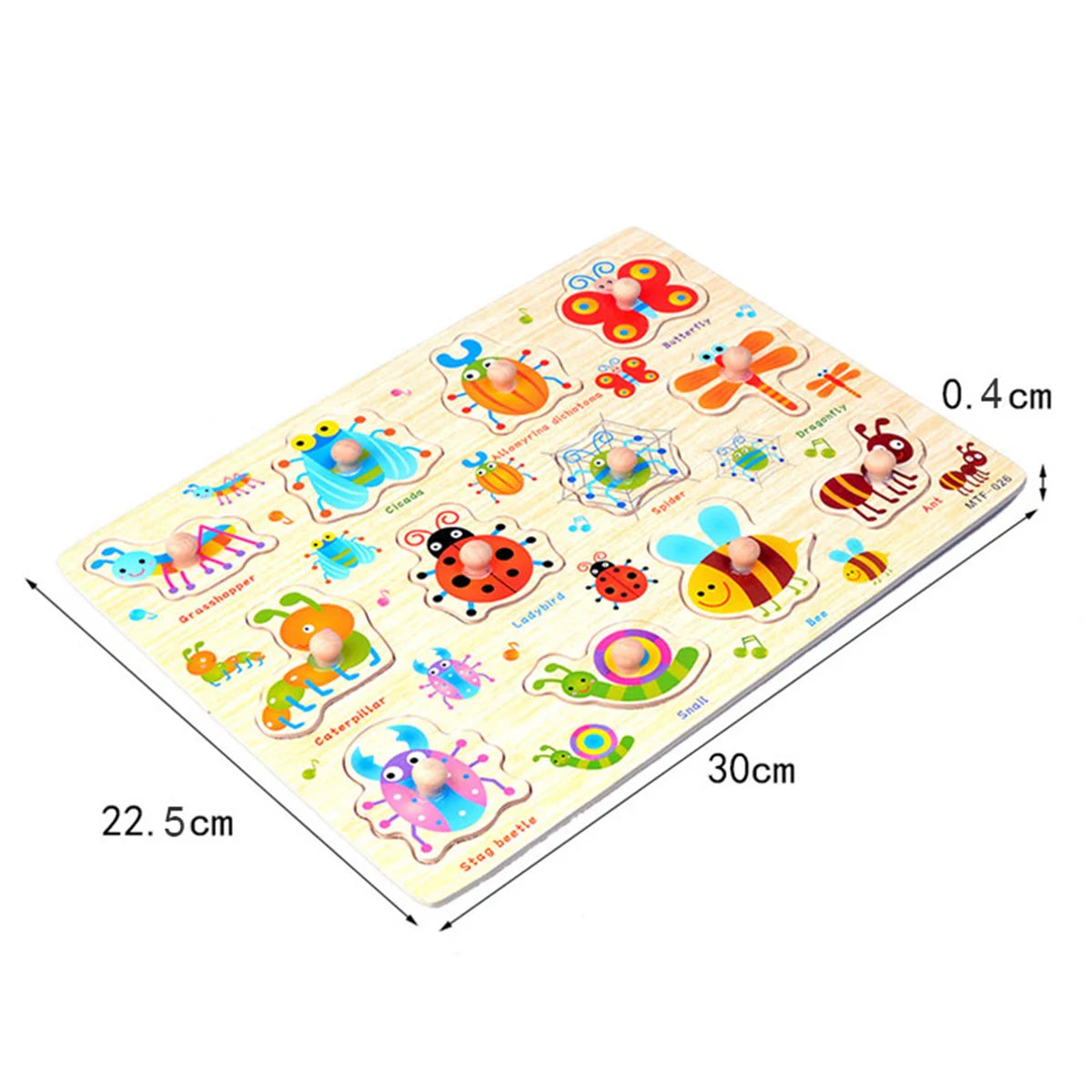Jouet de puzzle en bois Montessori pour bébé – Jeu d'apprentissage éducatif pour les tout-petits de 1 à 3 ans, activité de développement cérébral d'association de formes pour enfants, cadeau d'anniversaire et jouet d'apprentissage précoce
