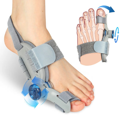 Adjustable Bunion Corrector Splint – Unisex Big Toe Separator Support Brace for Foot Alignment & Comfort