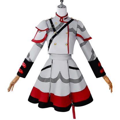 Kasane Teto Cosplay Costume | Adult Carnival Uniform Anime Outfit | Halloween Party & Masquerade Game Costume for Women